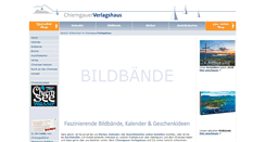 Desktop Screenshot of chiemgauerverlagshaus.de